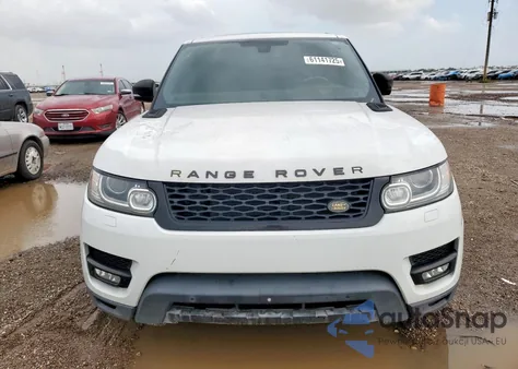 2016 Land Rover Range Rover Sport Hse из США, поврежденный, VIN SALWR2KFXGA637780